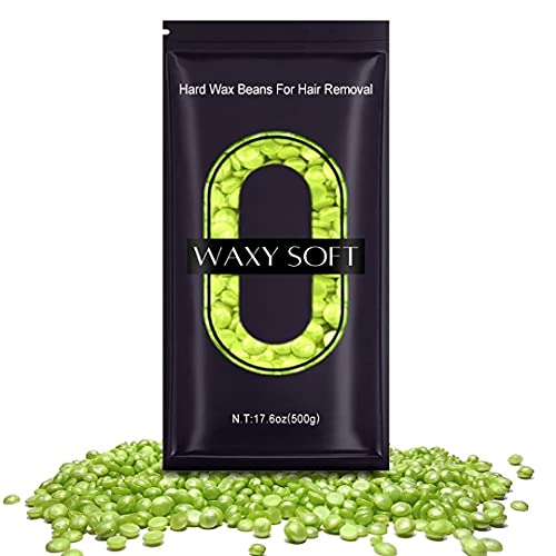 Hard Wax Beads â Fine and Coarse Hair Removal Formula- Up to 100% Hair Safe Removal for Full Body, Bikini, Face, Brazilian âLarge 1lb Refill Beans for Wax Warmers