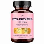 Myo Inositolo e D-Chiro Inositolo Integratore 4100mg - Capsule Vegane - Supporto Metabolico, Equilibrio Ormonale e Benessere Psicologico - 9-in-1, Folato 5-MTHF, Cromo, Zinco, Vitamine B6, B12 e D3