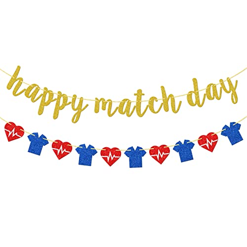 Happy Match Day Banner, Residency Match Celebration Banner, Doctor Match Day Party Decorations, Medical School Residency Party Decor