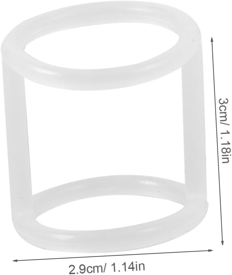 Ice Cream Machine Seal Rings 3pcs Silicone Replacement Parts