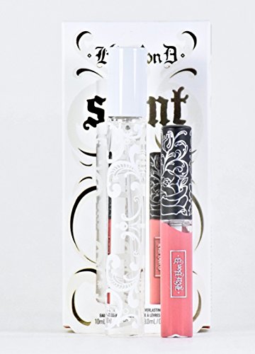 Kat Von D SAINT Travel Duo - Eau De Parfum Travel Spray + Everlasting Liquid Lipstick mini