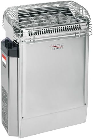 Harvia Topclass 4.5KW, 240V-1PH Electric Sauna Heater with Control Panel (Includes Sauna Stones)