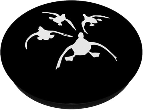 Miniatura 2 de Committed Waterfowl PopGrip adhesivo PopSocket de caza de patos