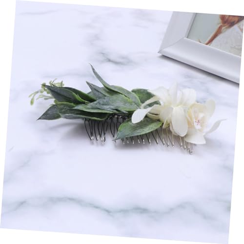 FRCOLOR Cocar De Menina Pente De Cabelo Menina Pente De Cabelo Para Noiva Cocar De Flores Pente De C