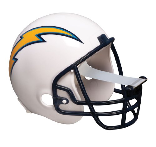 Scotch Magic Tape Dispenser, San Diego Chargers Football Helmet with 1 Roll of 3/4 x 350 Inches Tape