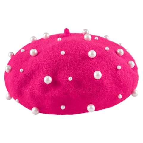SOIMISS Pearl Beret for Women Cover