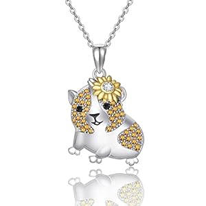 HUKKUN CowDinosaurGiraffeFoxMonkeyFrogLion Pendant Necklaces for Girls 925 Sterling Silver Cute Animal Necklace Gift for Women Birthday Gift for DaughterNieceGranddaughter