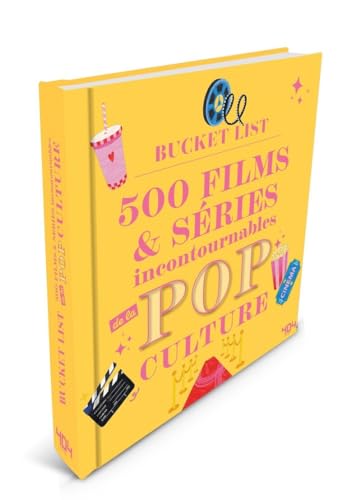 Ma bucket list, 500 séries & films incontournables de la pop culture – Bucket List – Listes à cocher – Secret Santa – Livre à offrir