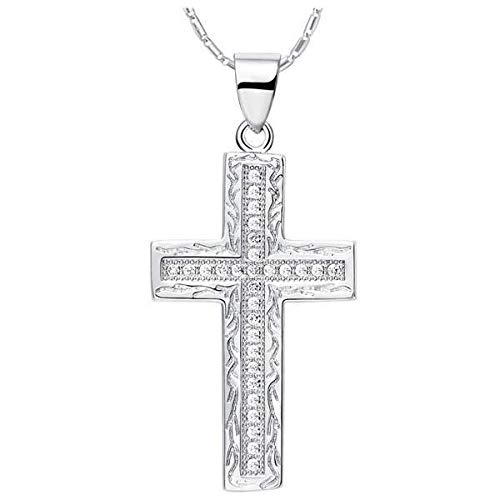 Collier diamant pendentif argent 925 le cadeau d'anniversaire idéal