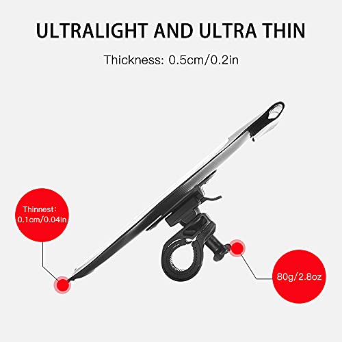 Tela sensível ao toque Bolsa para telefone de bicicleta Suporte para telefone à prova d'água Ultral