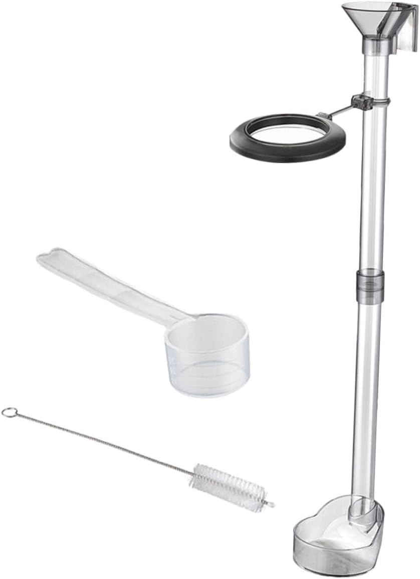 NUOBESTY Aquarium Shrimp Feeder Tube Fish Feeder Tube for Fish Tank Aquarium Accessories for Freshwater Aquatic Pets