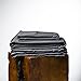 Olive + Crate Split King Sheets Sets for Adjustable Bed, 100% Certified Tencel Eucalyptus Fiber from Austria, Better Than Silk Linen & Cotton, Cooling Sheets for Hot Sleepers, Charcoal (106