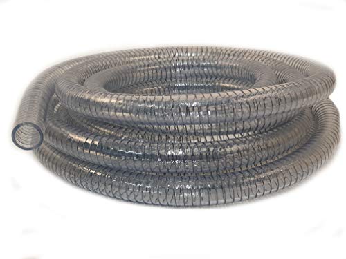 HeRo24 PVC spiraalslang zuigslang druk & transportslang 25 mm / 10 m Transparant - Image 5