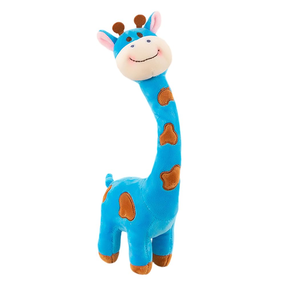 JAWSEU Giraffe Plush Toy,Cute Realistic Giraffe Stuffed Animals Soft Giraffe Plush Giant Giraffe Toys Animal Doll Plush Pillow Gifts for Kids Adults 50cm