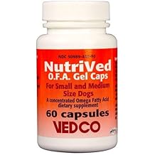 NutriVed OFA Gel Caps for Dogs Small & Medium / 60 count