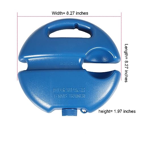 Conjunto de bola de rebote para treinador de tênis, ferramenta de autotreinamento de tênis portátil,