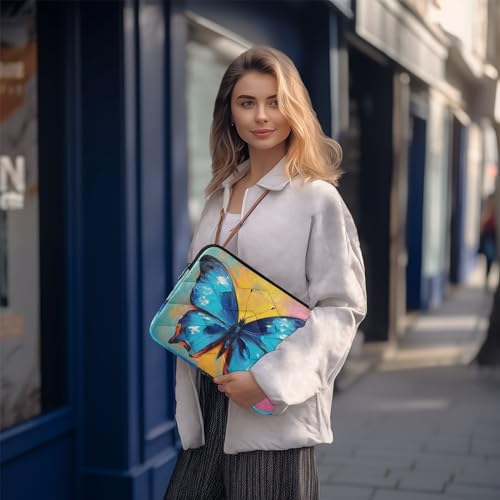 Funda para portátil tipo sobre con mariposa para laptops 13-14 pulgadas miniatura 7