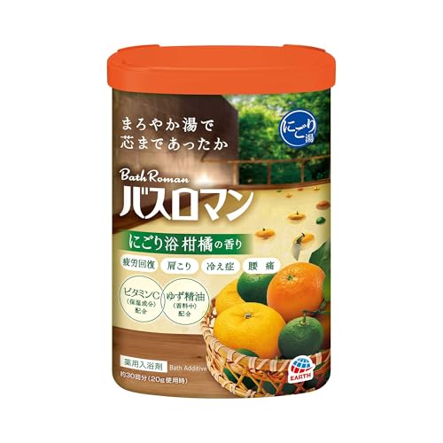 アース製薬 バスロマン 薬泉 ほぐし浴 600g