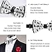 WUXEKZO Boys Funny Black Cats Pre-Tied Bow Tie for Party, Business, Prom, Fashion Butterfly Bow Ties