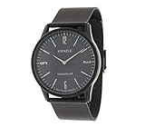  KIENZLE Herren Funkuhr, Milanaiseband, anthrazit  Herrenuhr  Quarz  schwarz