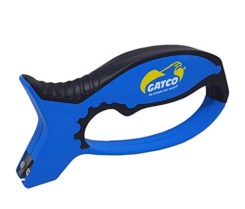 Gatco Easy Pull Through Sharpener with Kraton Soft Grip Cover