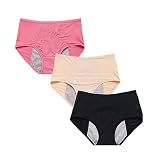 Ogvfunv 3pcs Incontinence underwear for women, mesh Incontinence underwear for women, Plus Size Comfortable panties,G,M