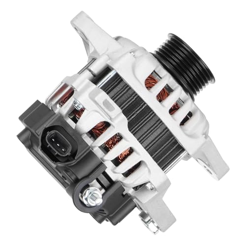 New Alternator 1.6 1.6L for Hyundai Accent 2012-2017, for Veloster 2012-2017, for Kia Rio 2012-2013, High Output Alternator Replace for 13209, 373002B300