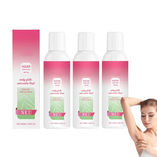 Körperhaarentfernungs-Spray, Effektive Haarentfernung Ohne Rasur Für Frauen Und Männer, Haarentfernungsschaum, Keine Hautirritationen (3) Körperhaarentfernungs-Spray, Effektive Haarentfernung Ohne Rasur Für Frauen Und Männer, Haarentfernungsschaum, Keine Hautirritationen (3)