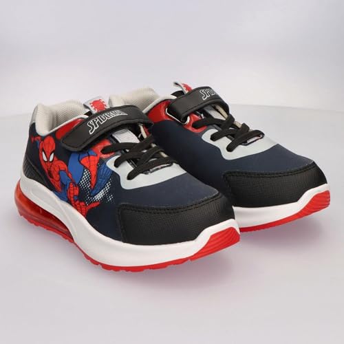 Zapatillas suela PVC con luces Spiderman Cerdá para niños deportivos 6