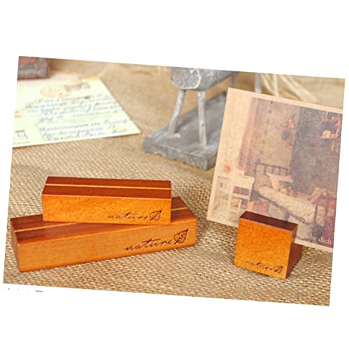 HOMSFOU 8 Pçs Porta-Fotos Suporte De Exibição De Fotos Clipes De Madeira Mantimentos Suporte De Foto