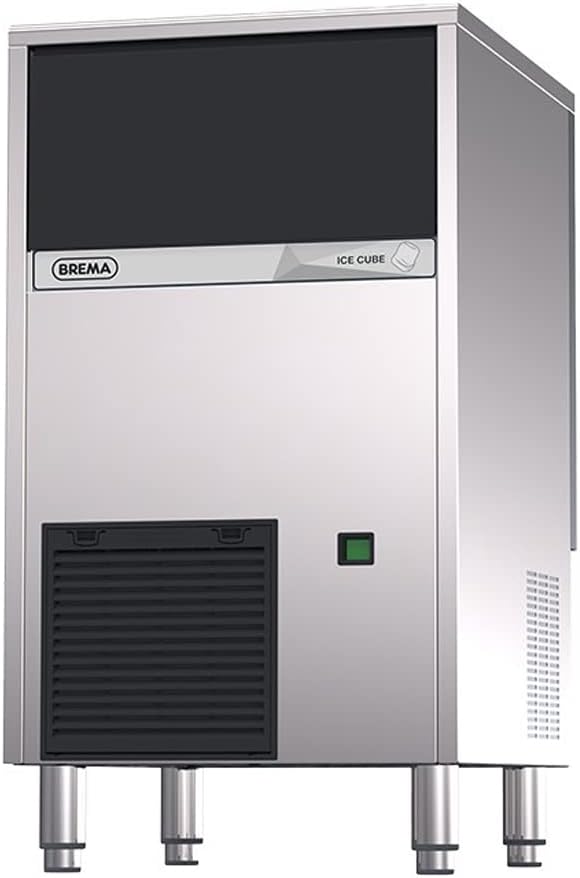 Eurodib CB425A Brema Air-Cooled Undercounter Ice Maker Machine with Bin, 108 lbs/Day, Stainless Steel, 120v