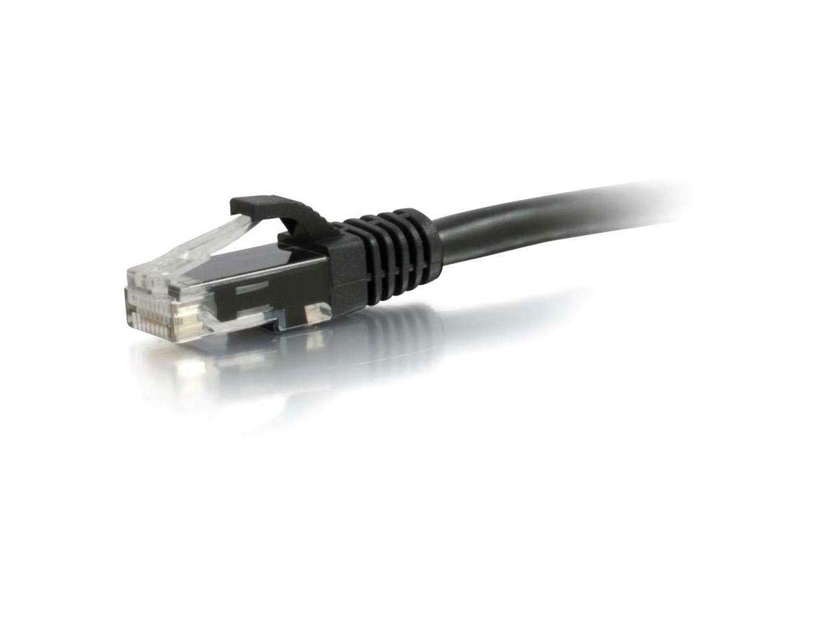 C2G 26971 Cat5e Cable - Snagless Unshielded Ethernet Network Patch Cable, Black (75 Feet, 22.86 Meters)
