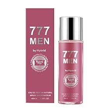 Hybrid & Company Masculine and Woody Scents Cologne 777 Sexy for Men Eau de Toilette Natural Spray Mens Perfume 40 ml