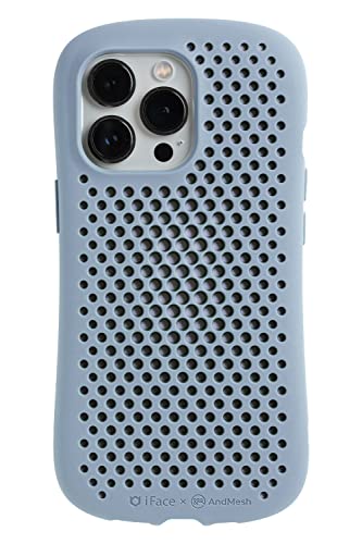 iFace × AndMesh MESH Grip Case iPhone 13 Pro �P�[�X (�y�[���u���[)