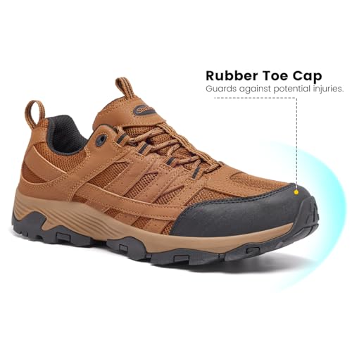 Image of SHULOOK Men's Low Top Waterproof Hiking Shoes
