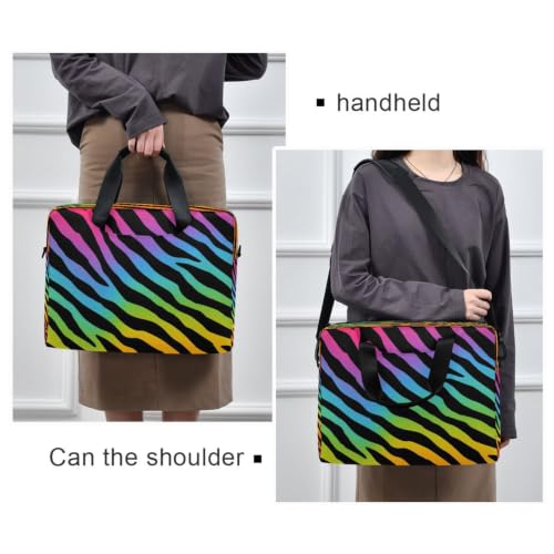 Bolsa de transporte para portátil compacta con bolsillo de accesorios 2