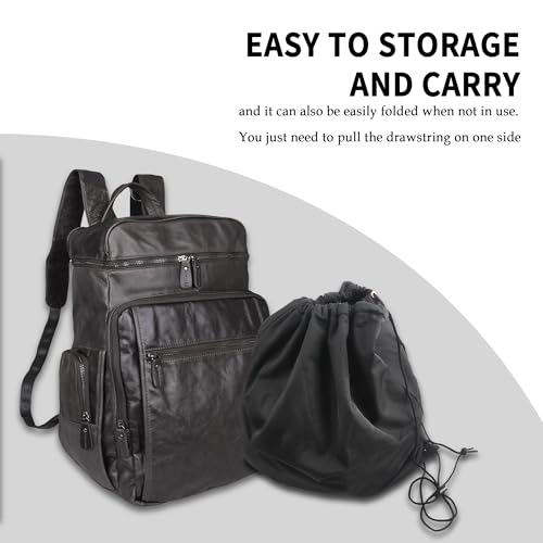 Bolsa de capacete de motocicleta com design dobrável, mochila portátil para capacete de motocicleta,