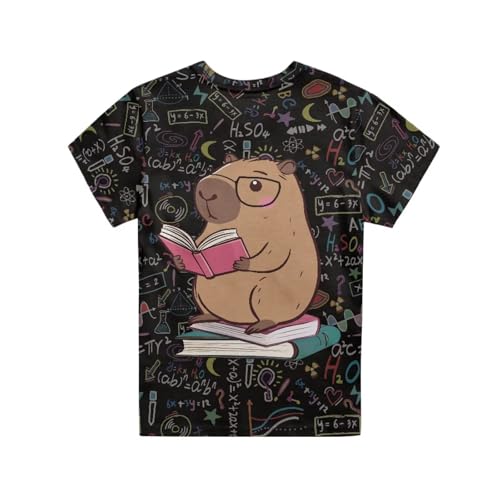 Image of Xhuibop Kids T Shirts for Boys Size 3-16 Girls Short Sleeve Sportswear Active Tops