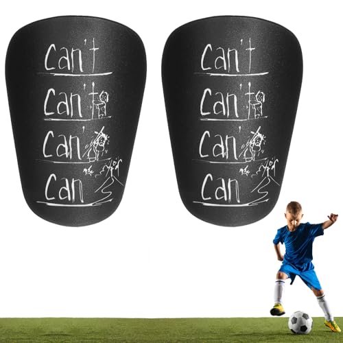 Tyqour 1pairs Mini Shin Guards 3.15 X 1.97in Small Shin Guards Soccer, Boys Soccer Shin Guards, Shin Pads Soccer, Light Comfortable Shin Gaurds, Shinguards for Teenagers Kids Boys Girls