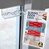 Sliding Door Locks – 2 Pack Childproof Safety Locks for Glass Doors & Windows – Strong Adhesive – Shop Square