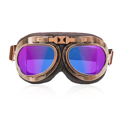 Vintage Motorcycle Goggles for Helmets