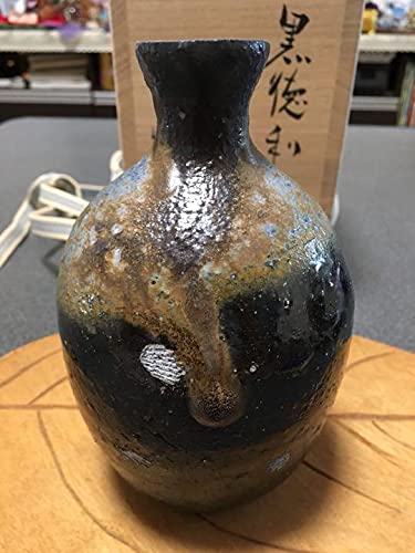 備前焼徳利　伊勢崎晃一郎作黒備前絶品‼️ Amazon.co.jp: 備前焼徳利 伊勢崎晃一郎作黒備前絶品 : 文房具