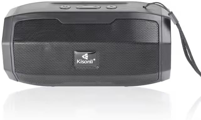 Control panel and ports of the Kisonli S9 speaker