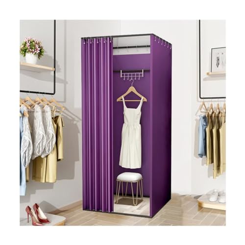 Cabine d'essayage spacieuse et portable avec tente de vestiaire