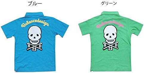 [BALANCEDESIGN]もこもこスカルポロシャツ入荷/XS-5L