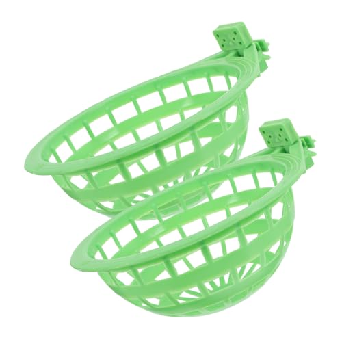 GALPADA 2Pcs Sealed Plastic Bird Nest Storage Bowls Durable Bird Supplies for Birds Easy Installation Strong Load Bearing Capacity for Creating Cozy Nests