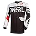 Produktbild O'NEAL | Motocross-Trikot | Enduro MX | Atmungsaktives Material, Gepolsterter Ellbogenschutz, Passform für maximale Bewegungsfreiheit | Element Jersey Racewear | Erwachsene | Schwarz Weiß | Größe L