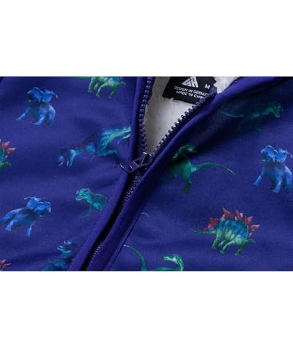 Image of V VALANCH Toddler Fleece Jacket Boys Girls Zip Up Hoodie Sweatshirt