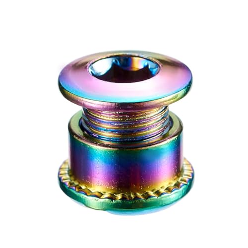 GMBYLBY Singola velocità corona bulloni biciclette freno a disco vite bloccaggio in acciaio per semplificare il ciclismo