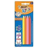  BIC Crayones Plastidecor para niños, Paquete de 8